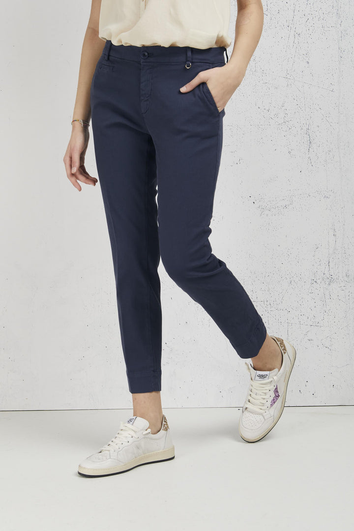 Jaqueline Curvy Trousers - Navy