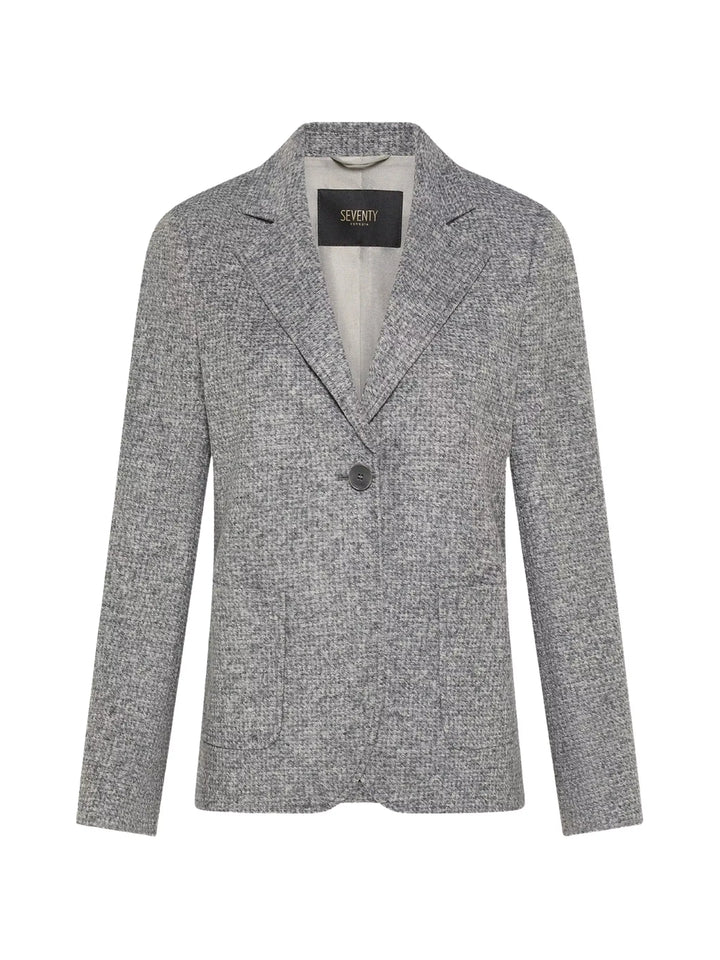 Single-breasted Tweed Jacket