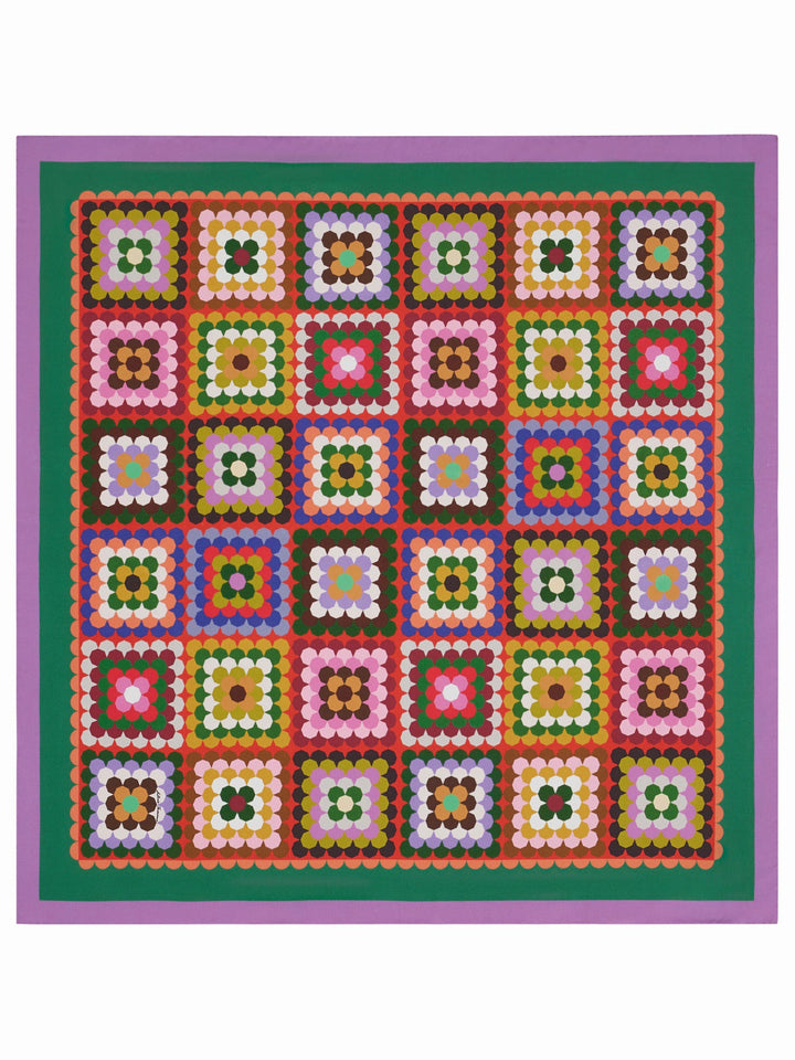 Cialda Reversible Silk Scarf