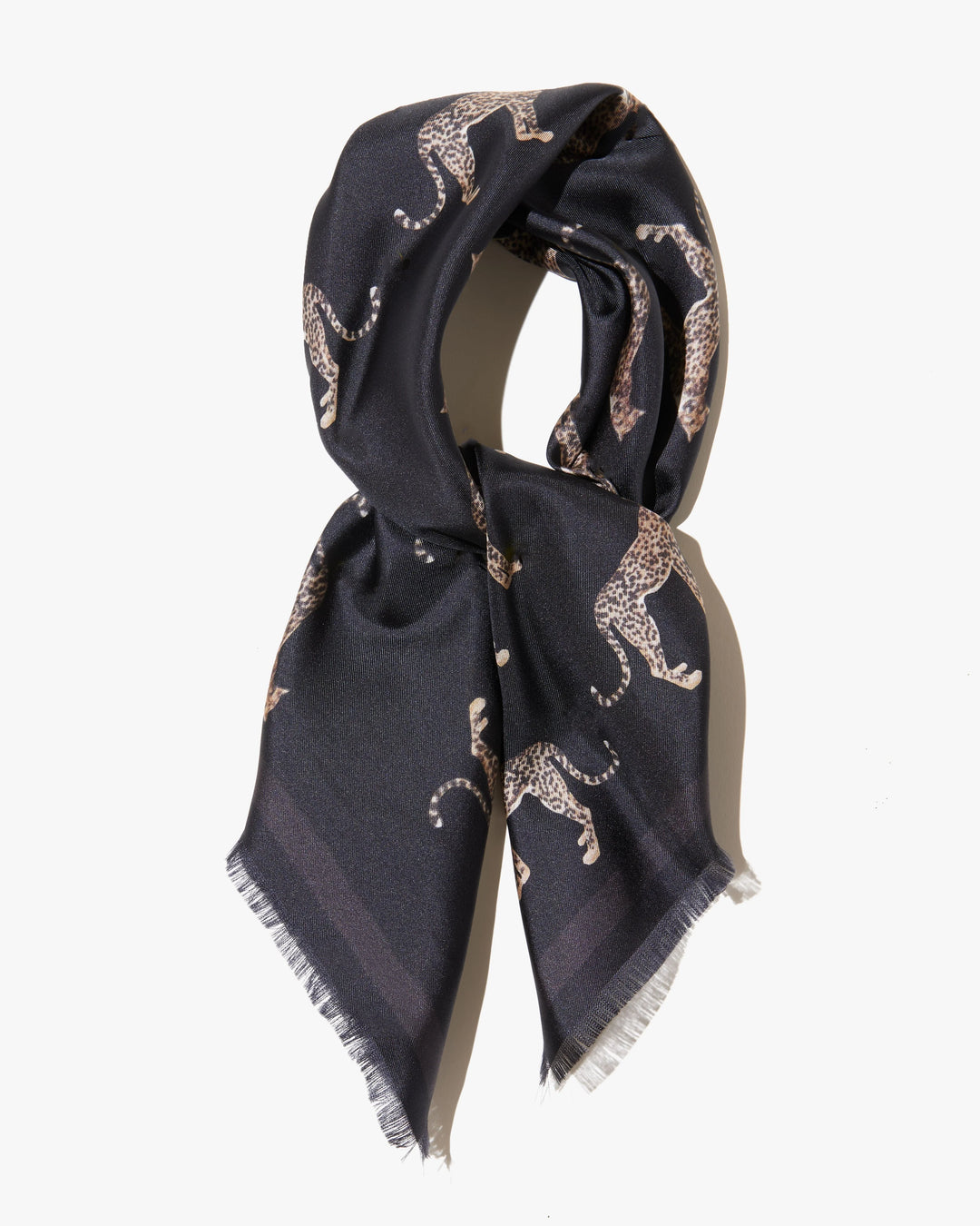 Cheetah Twill Scarf