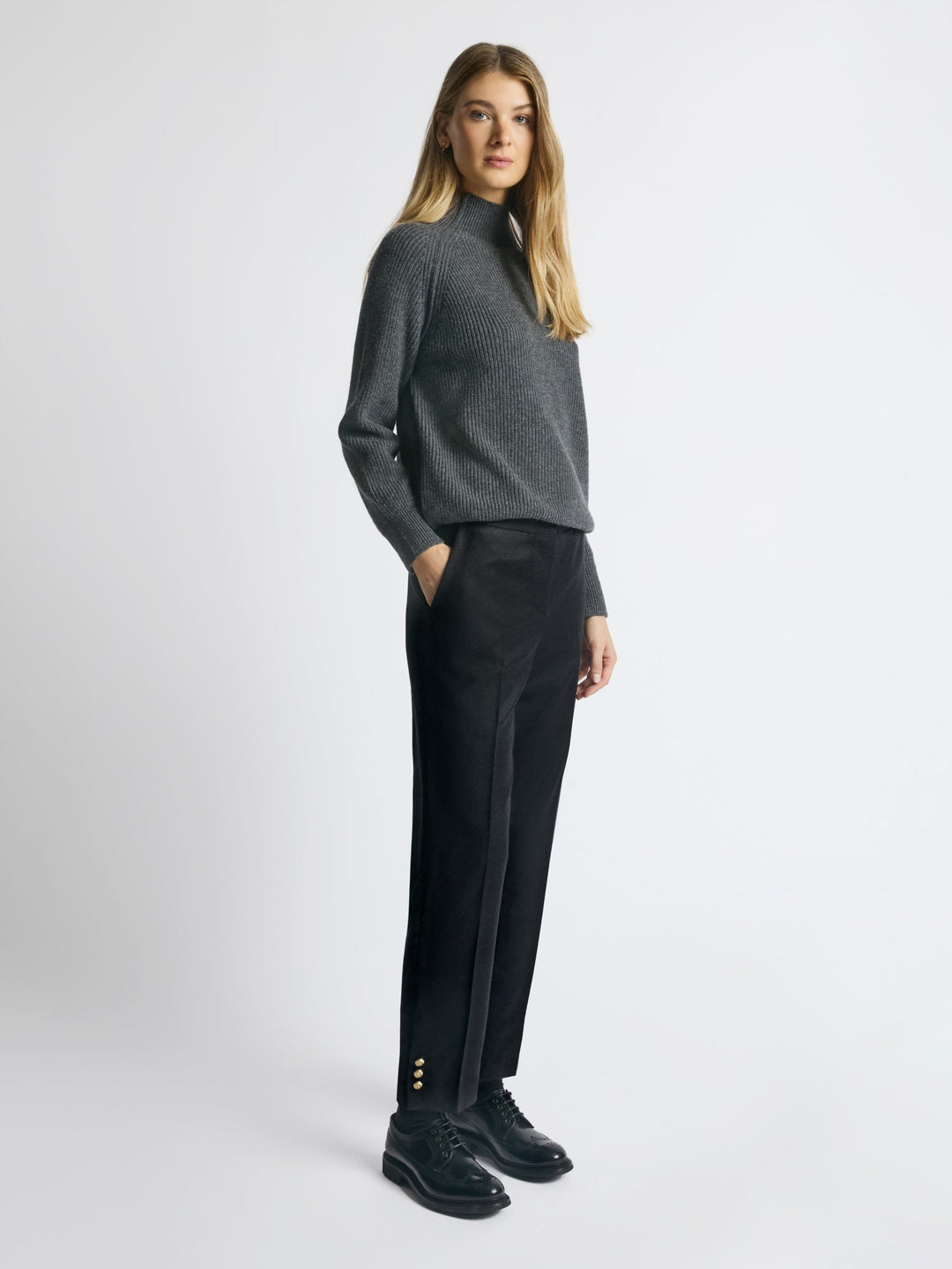 Leone Pant - Charcoal