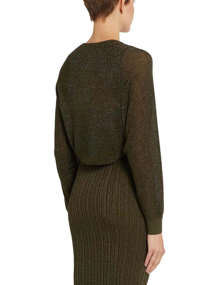 Mllfiocchi Draped Shawl Cardigan