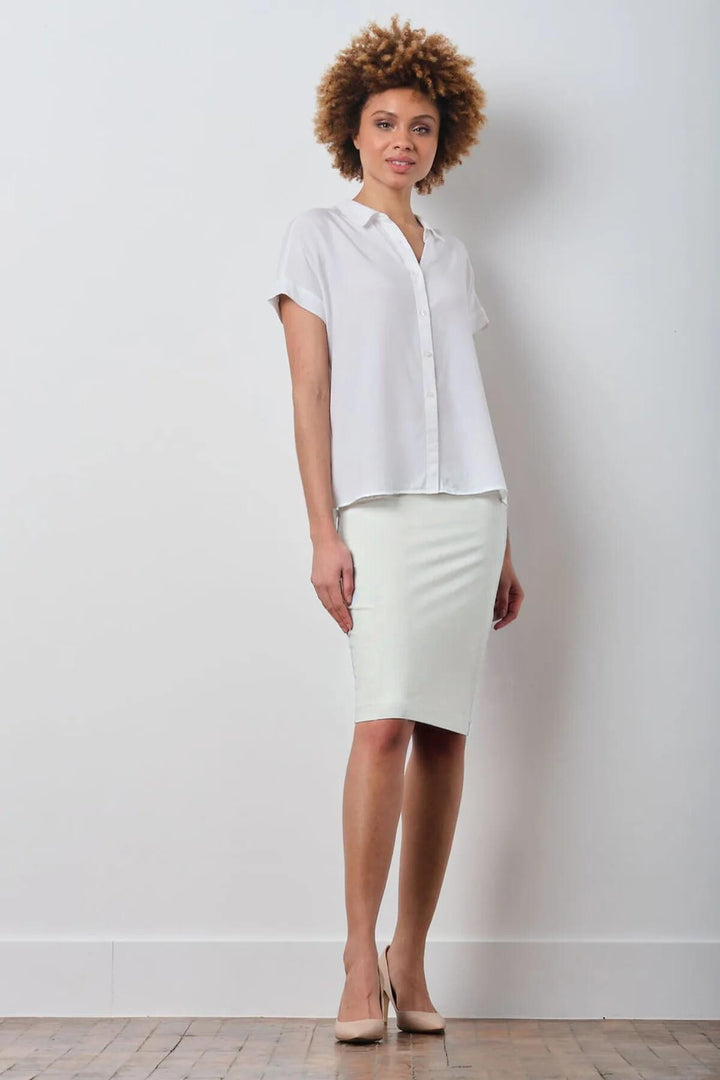 Pull On Skirt 2-Way Stretch