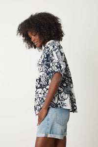 Angela Printed Boho Top