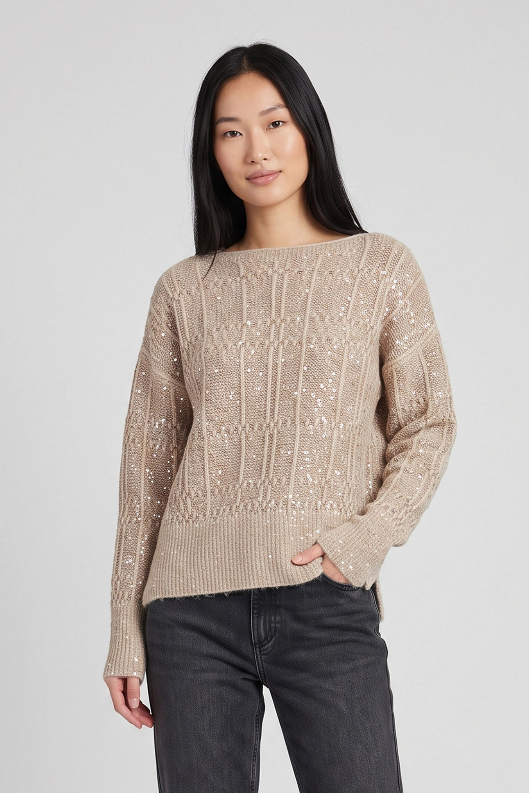 Sparkle Pattern Sweater