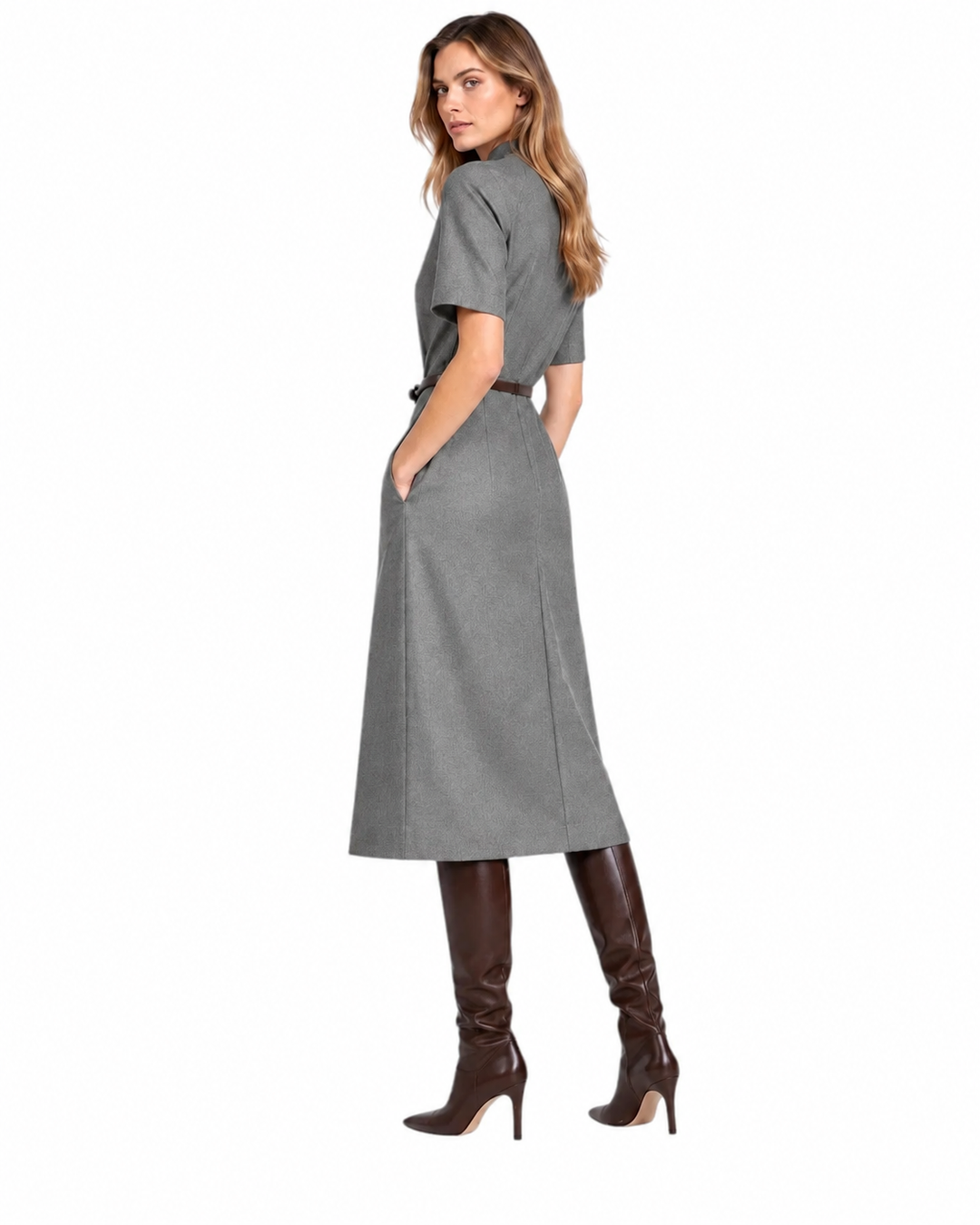 Manet Grey Dress