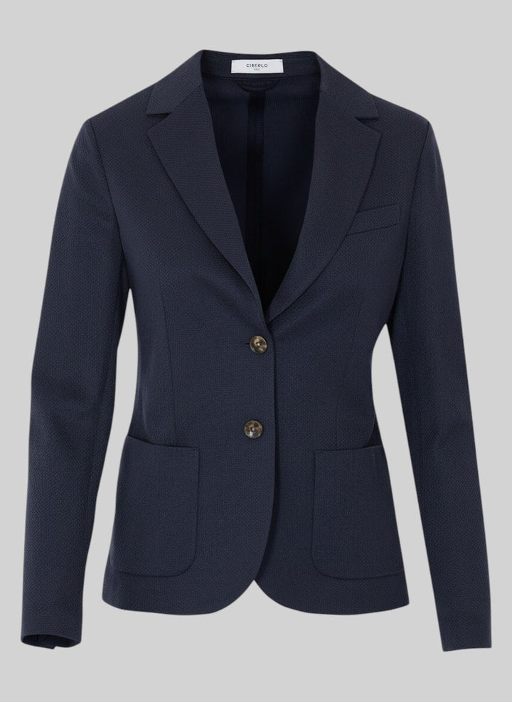 Short Oxford Jacket - Blue Navy