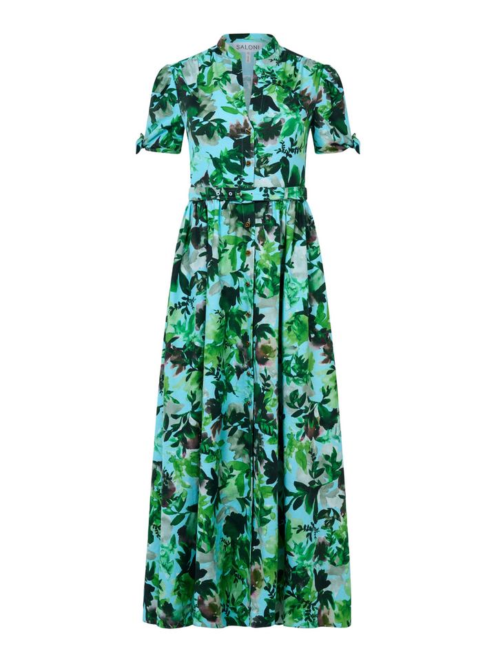 Ena Dress - Watercolor Garden