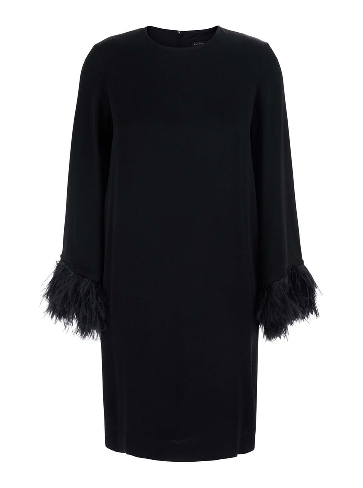 Violetta Dress With Feather