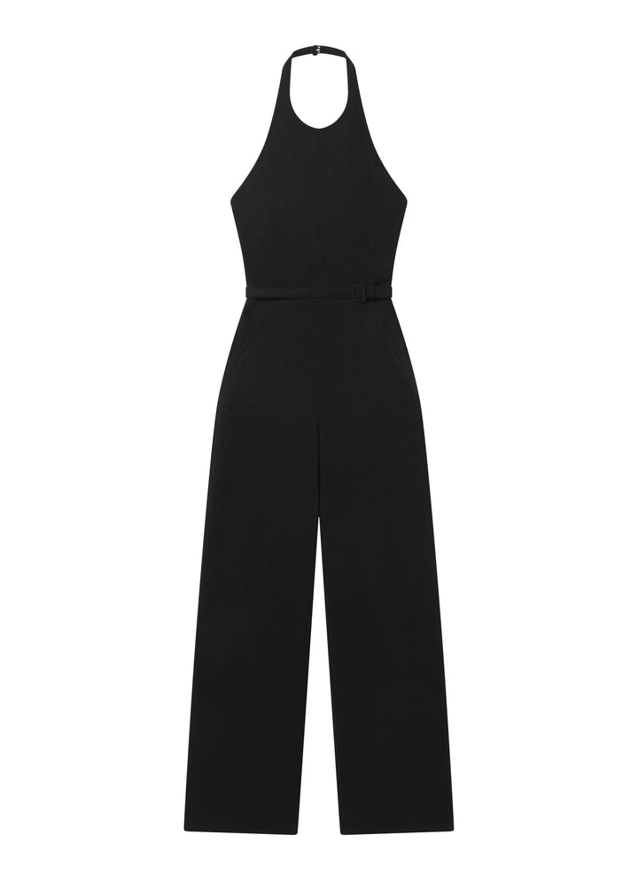 Sylvie Linen Halter Jumpsuit