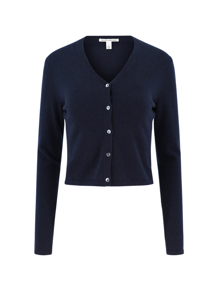Fitted High V Cardigan