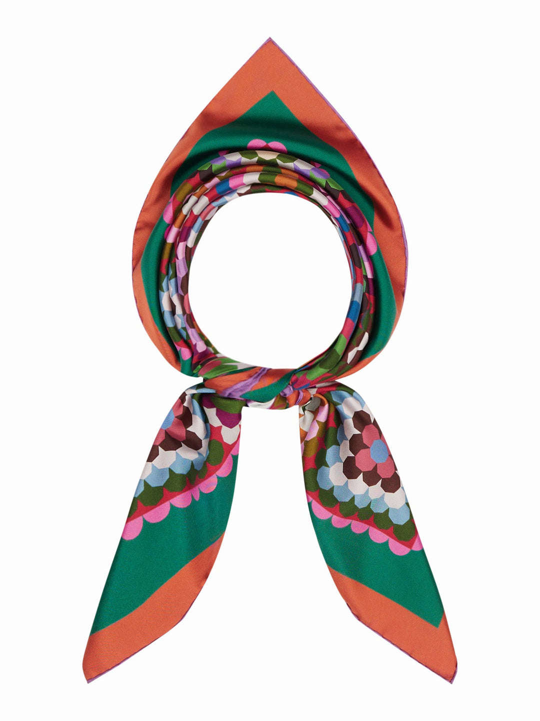 Cialda Reversible Silk Scarf