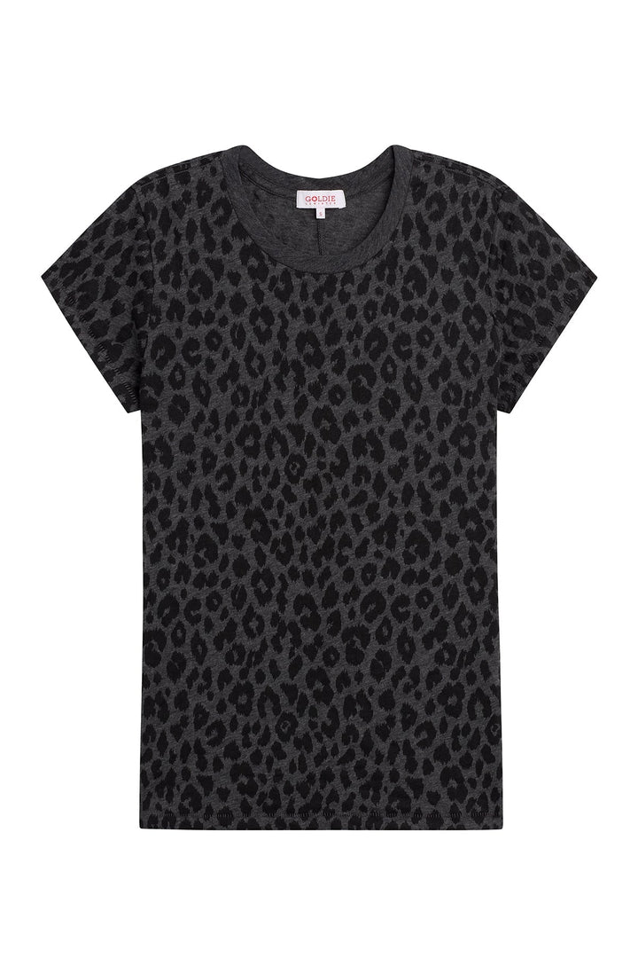 Leopard Ringer Classic Tee