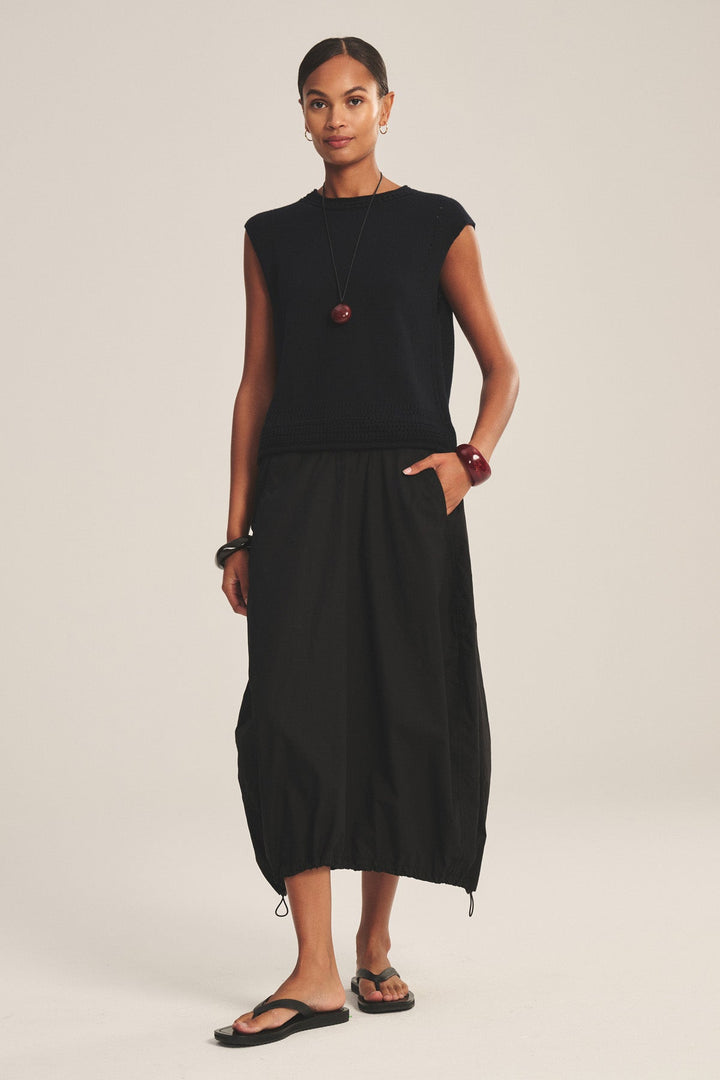 Corded Hem Skirt