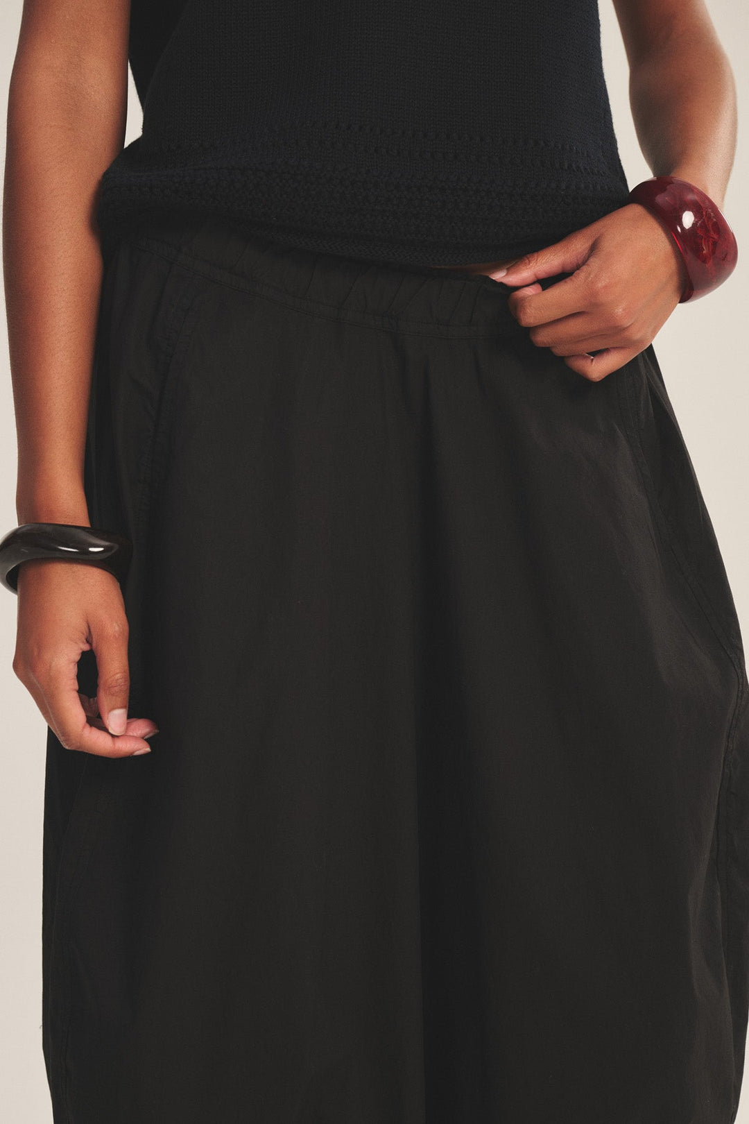 Corded Hem Skirt