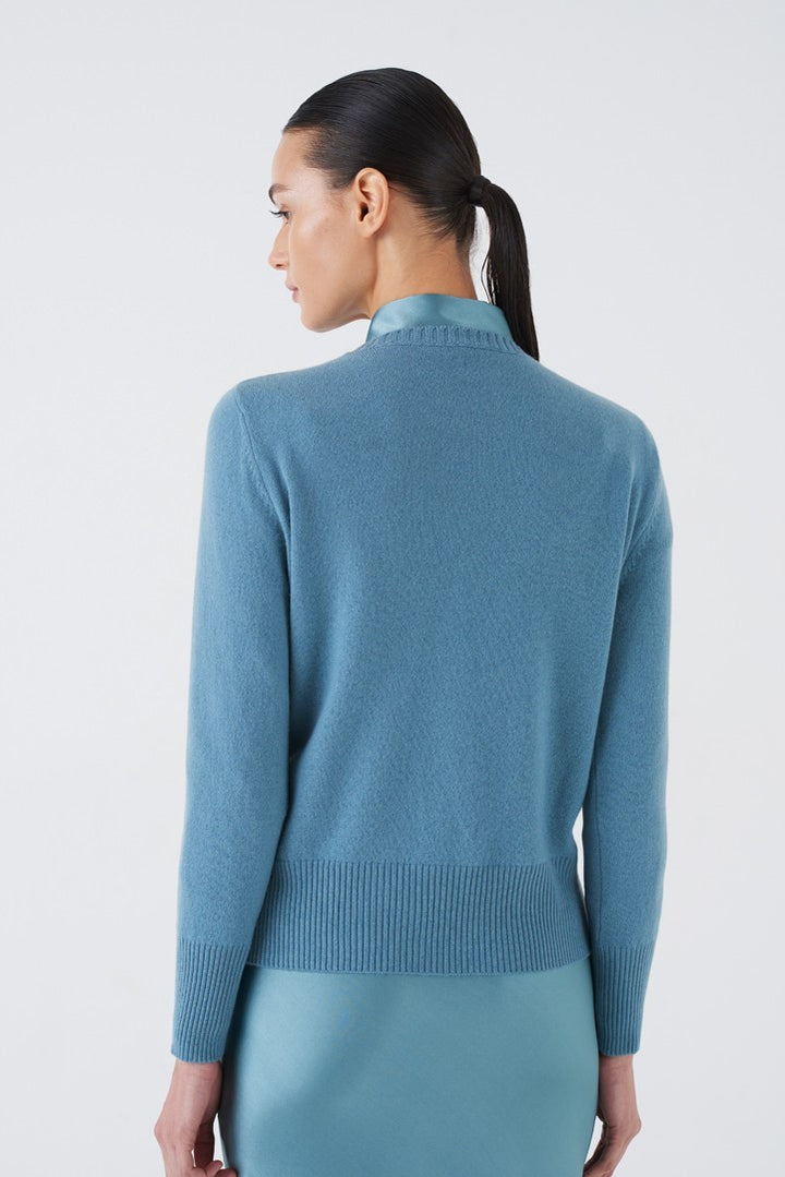 Igor Wool and Cashmere Crewneck Sweater - Arctic