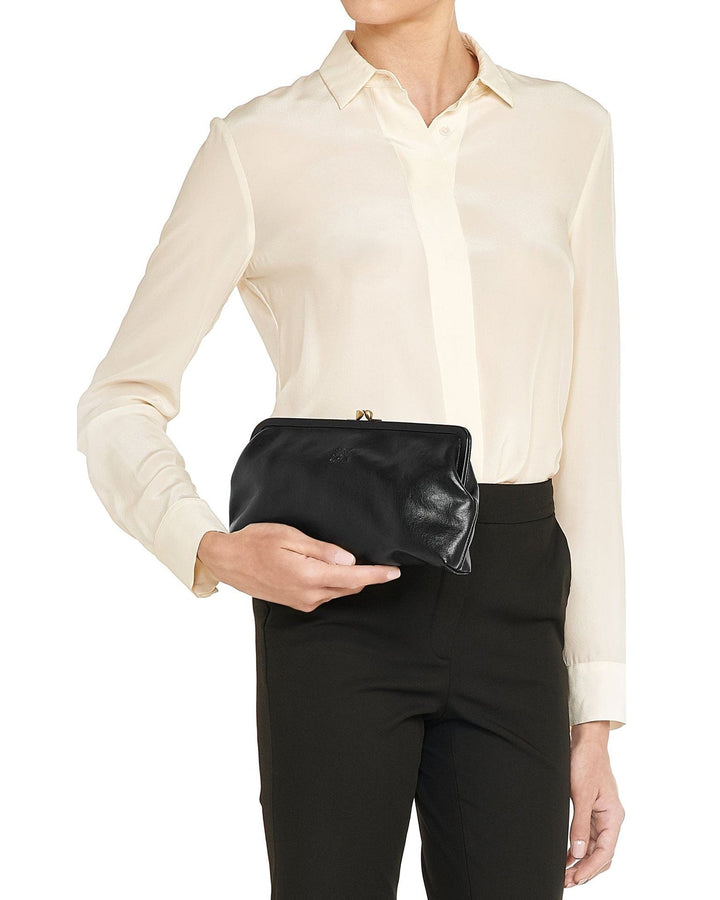 Manuela Cowhide Clutch