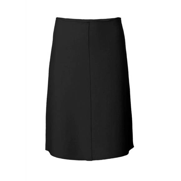 Boiled Wool A Line Skirt