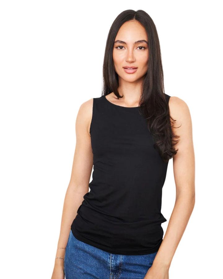 Soft Touch Crewneck Tank Top