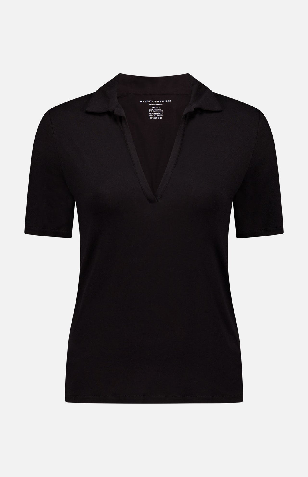 Soft Touch Short Sleeve V-neck Polo