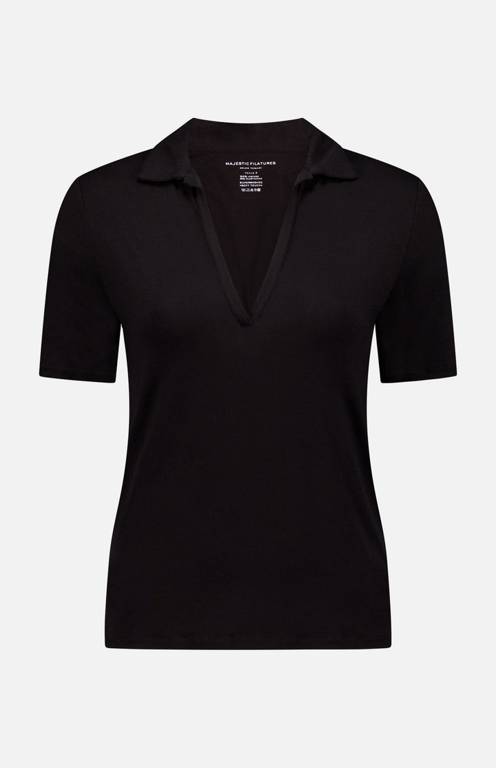 Soft Touch Short Sleeve V-neck Polo