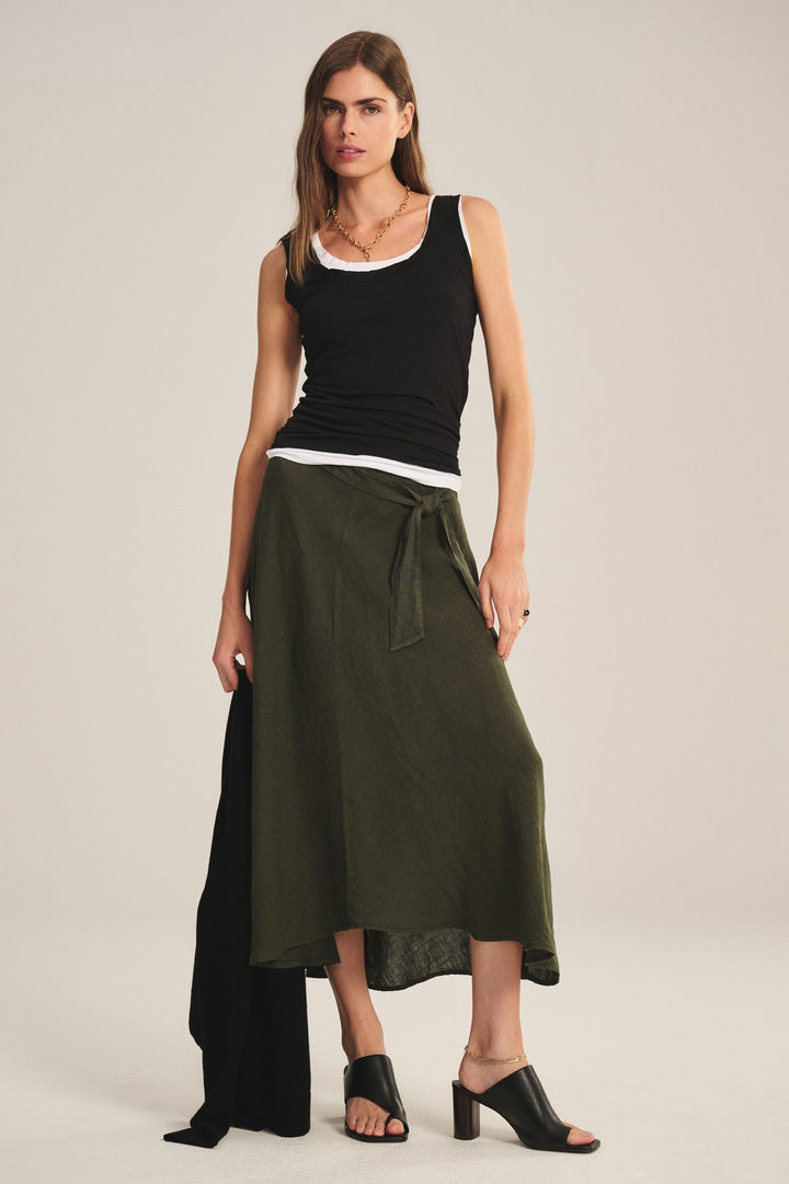 Malina Belted Skirt