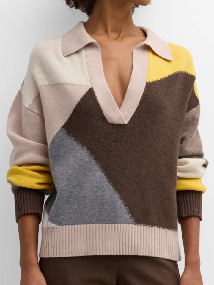 Patio Geometric Sweater