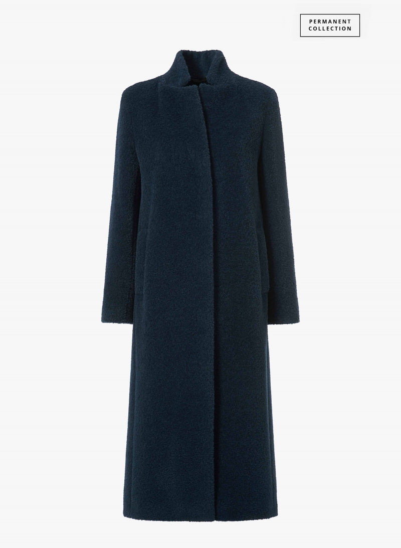 Single-breasted Alpaca Coat