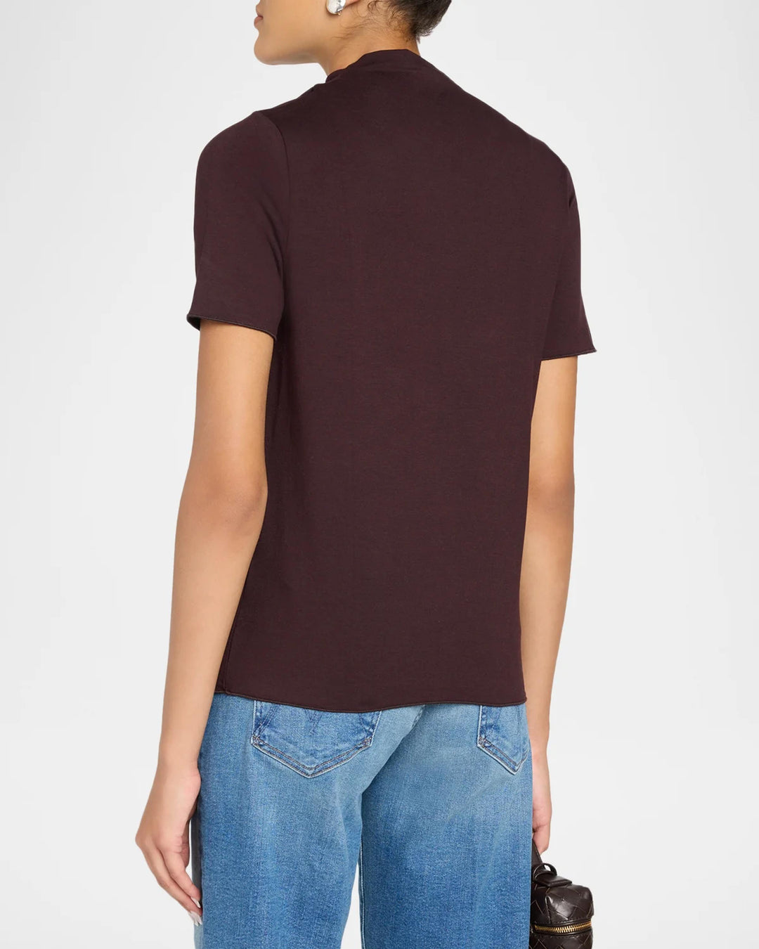 Soft Touch Mock-Neck Top