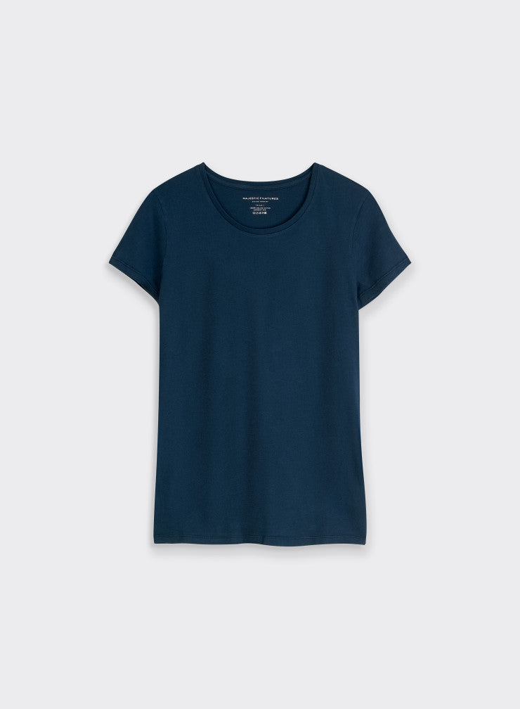 Organic Cotton Short Sleeve Round Neck T-Shirt