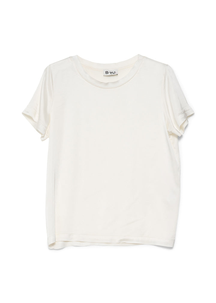 Short Sleeve Scoop Neck Shell