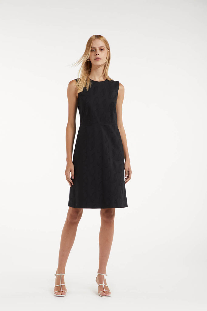 slim fit dress slacks Sleeveless Flared Dress – LIANA NYC
