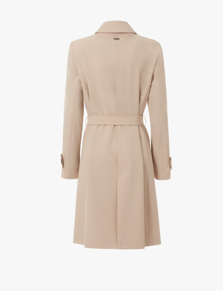 Double Breasted Trench Coat - Sand