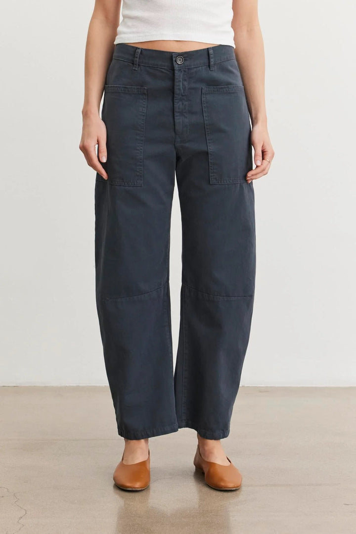 Brylie Sanded Twill Utility Pant