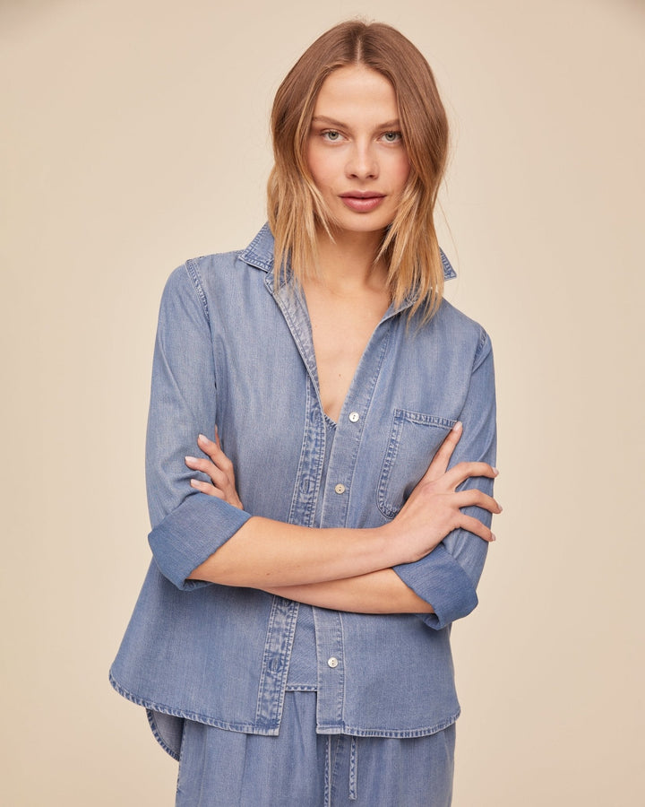 Shirt Tail Button Down