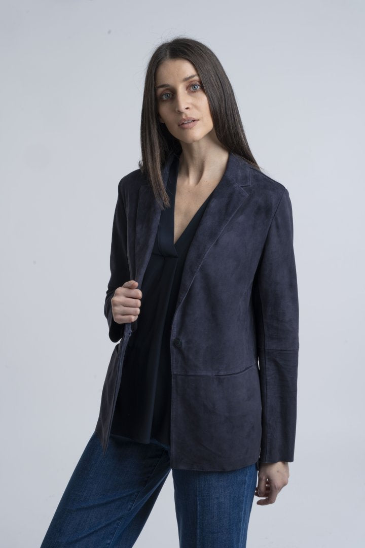 Suede Blazer