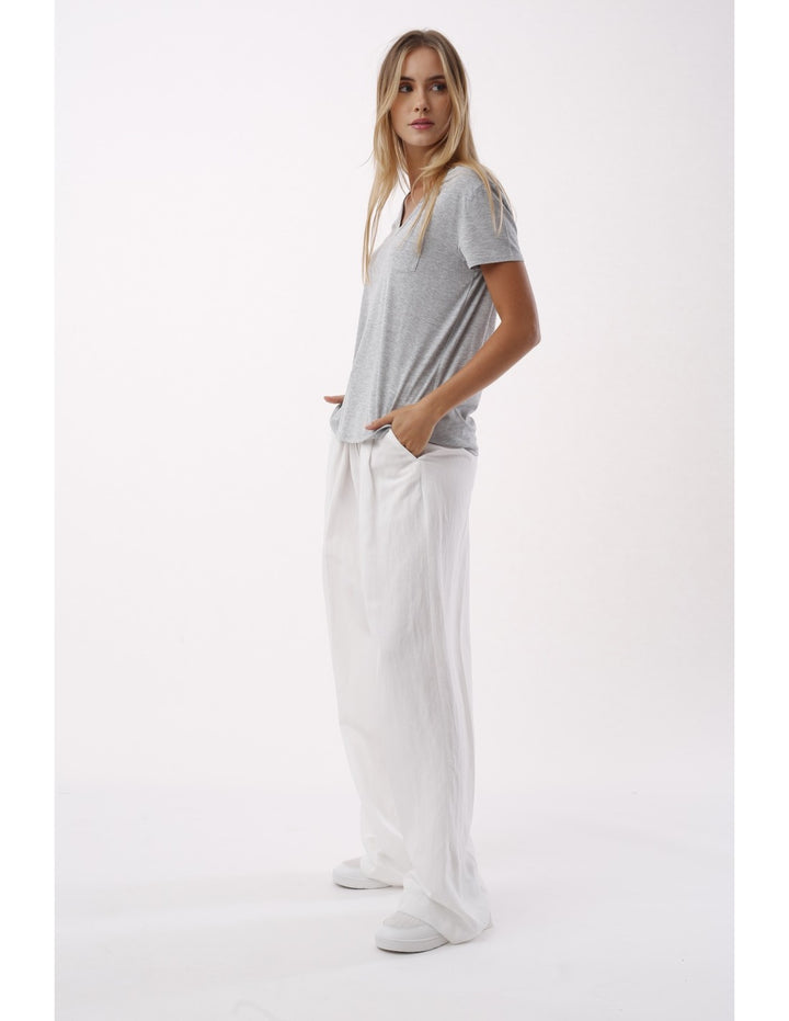 Shimmer V Neck Tee