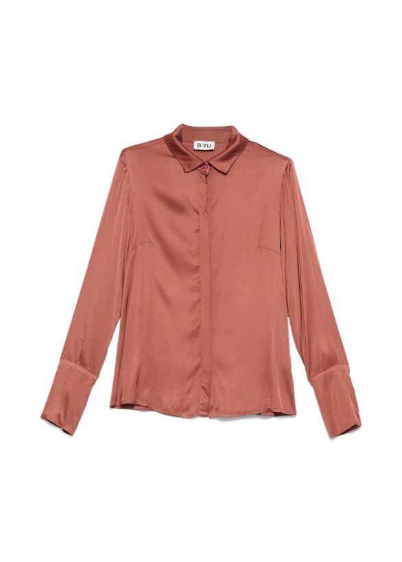 Long Sleeve Satin Top
