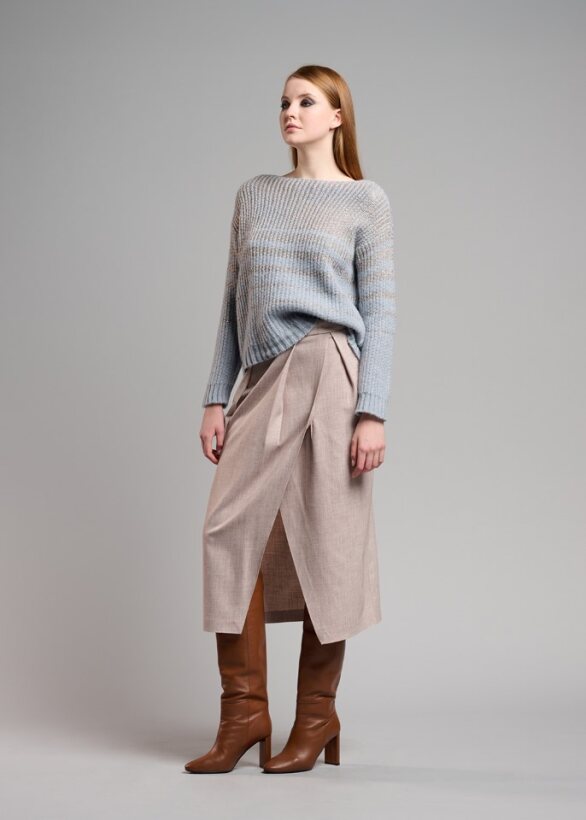 Gradient Shimmer Sweater