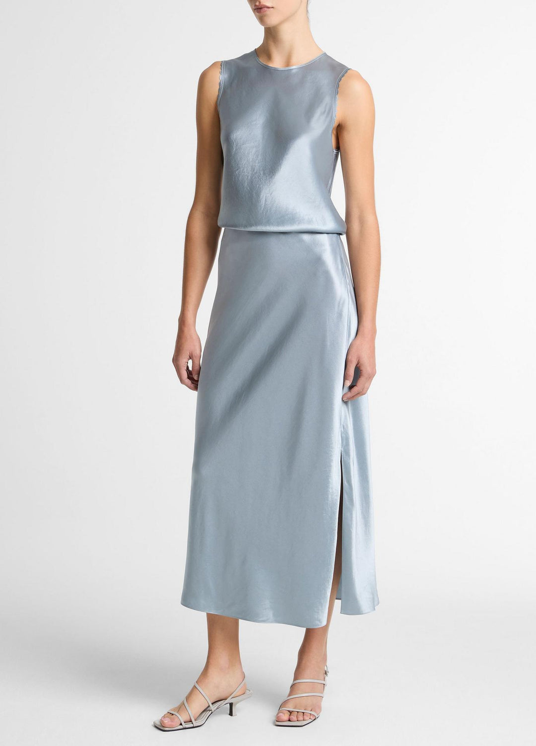 Scallop Sleeveless Shell