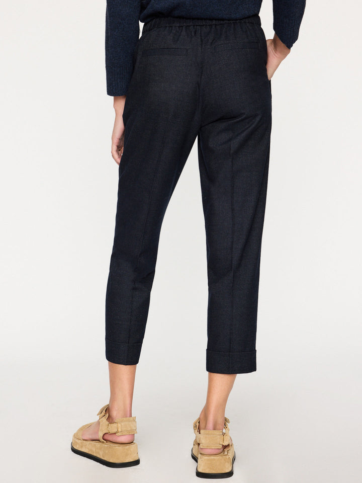 The Westport Brushed Pant in Navy