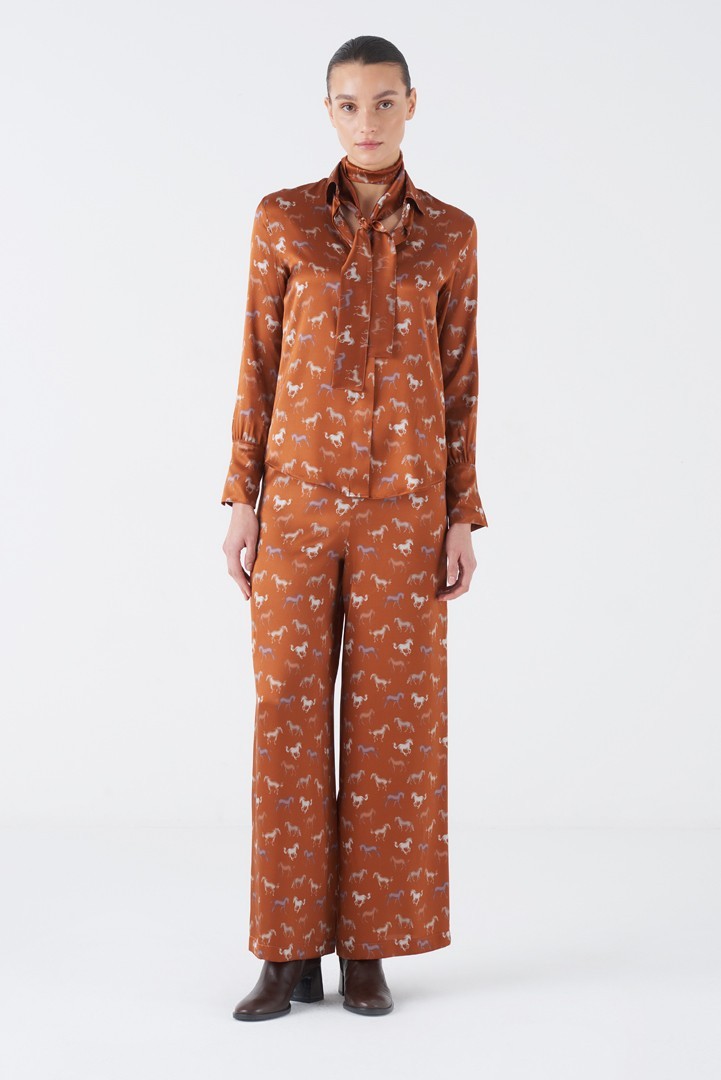 Zar Rc Horse Print Shirt