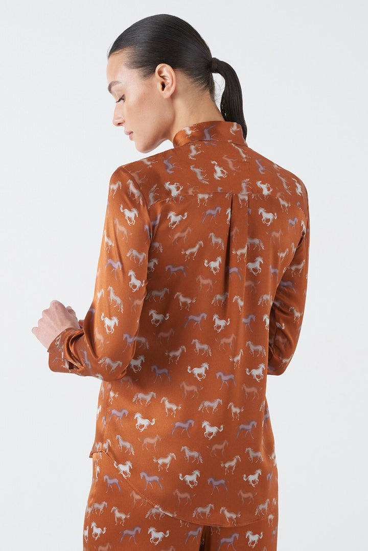 Zar Rc Horse Print Shirt