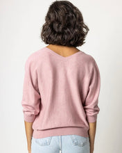 Load image into Gallery viewer, Double V Neck Dolman Sweater

