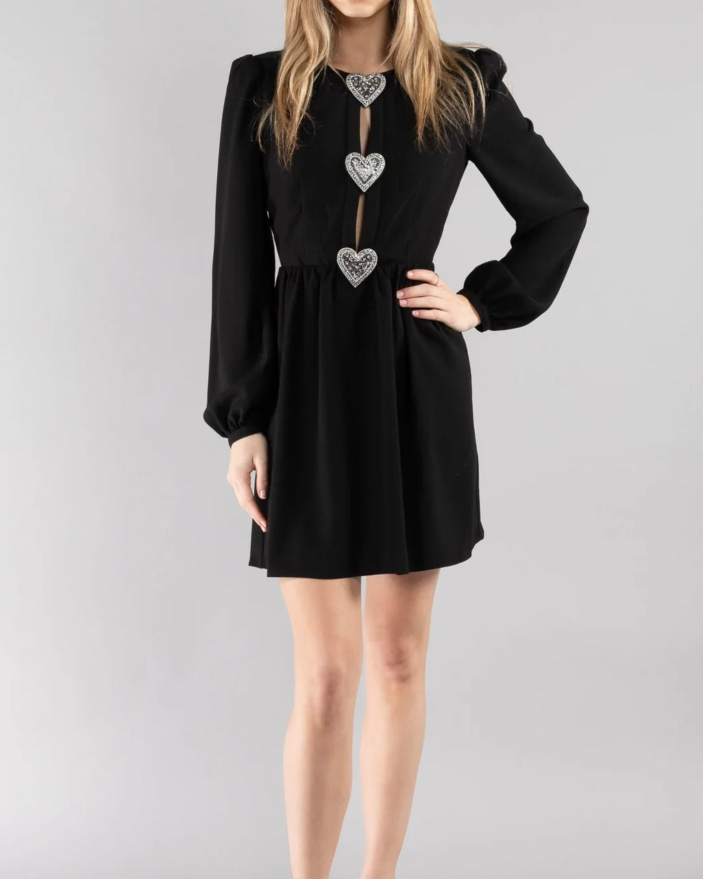 Camille Dress With Hearts