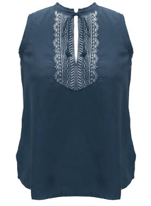 Go Hippie Silk Shell