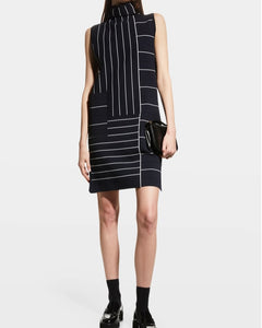 Serio Knit Stripe Dress