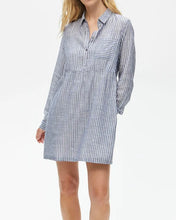 Load image into Gallery viewer, Striped Shirt Dress
