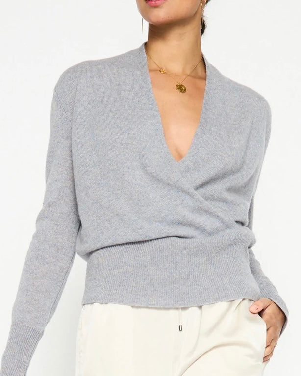 Phinneas Wrap Cashmere Sweater