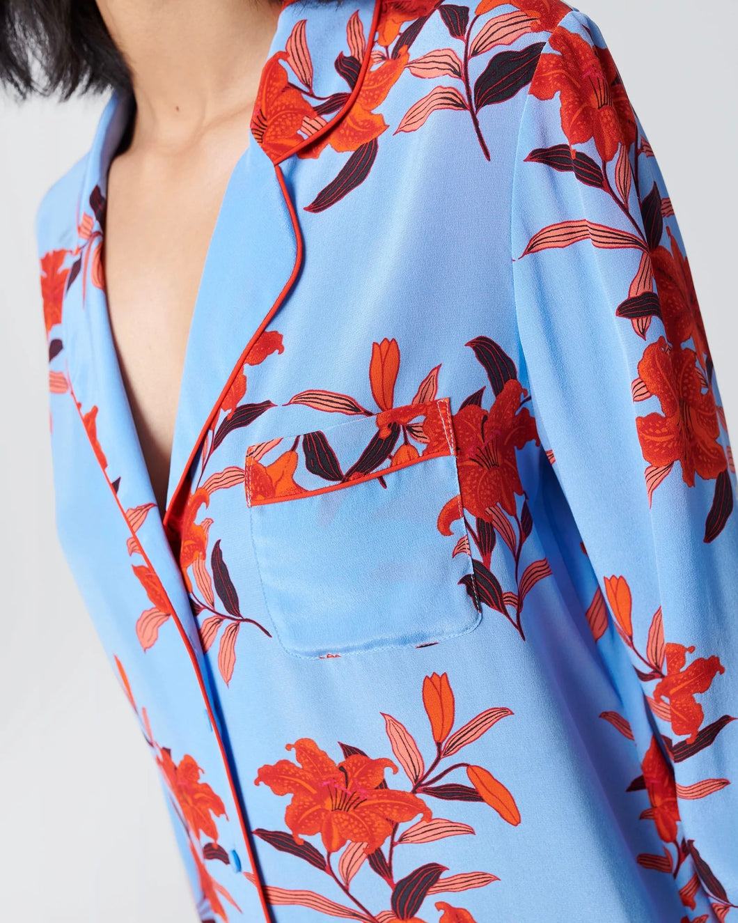 L/s Pajama Top